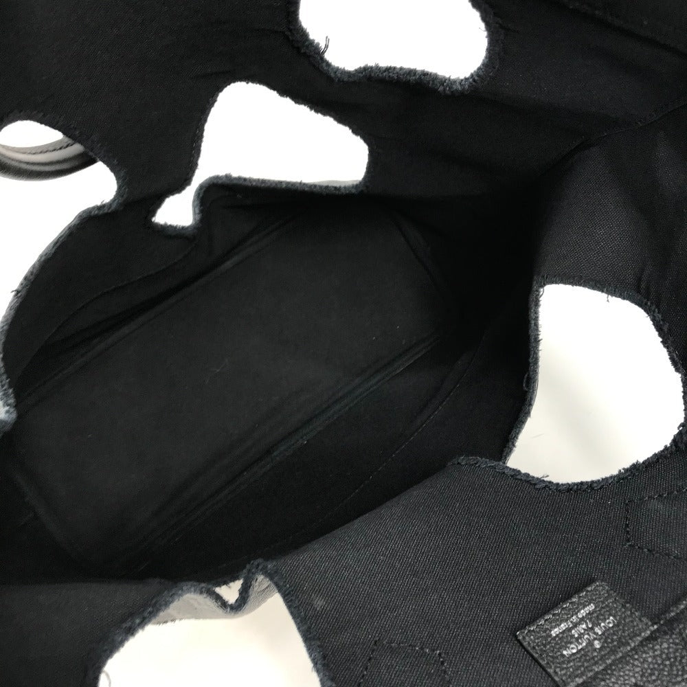 Louis Vuitton × Comme des Garçons Bag with Holes PM M45887, Black Monogram Empreinte Leather, Rei Kawakubo, view 7