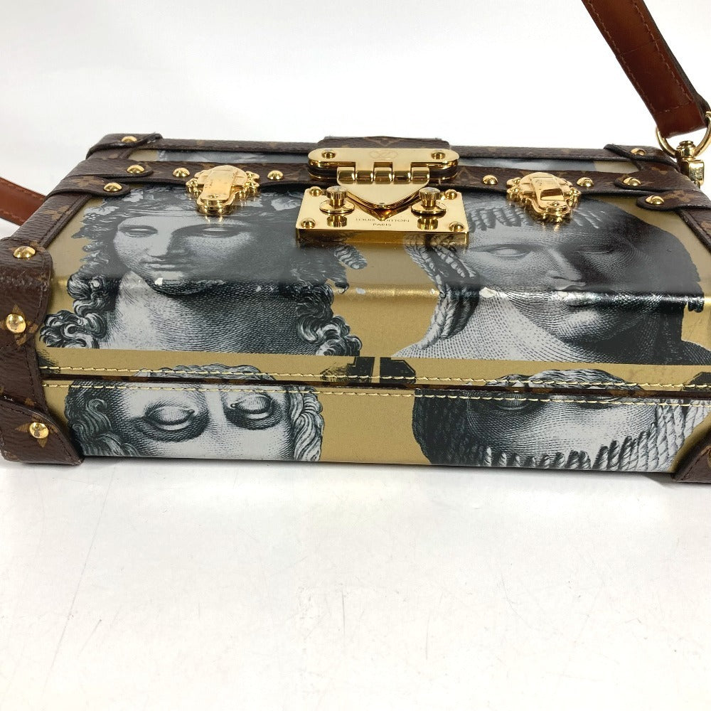 Louis Vuitton × Fornasetti Petite Malle M59149, Metallic Gold with Classical Busts, 2021, view 6