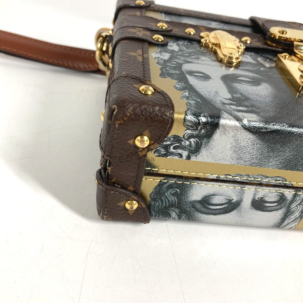 Louis Vuitton × Fornasetti Petite Malle M59149, Metallic Gold with Classical Busts, 2021, view 7