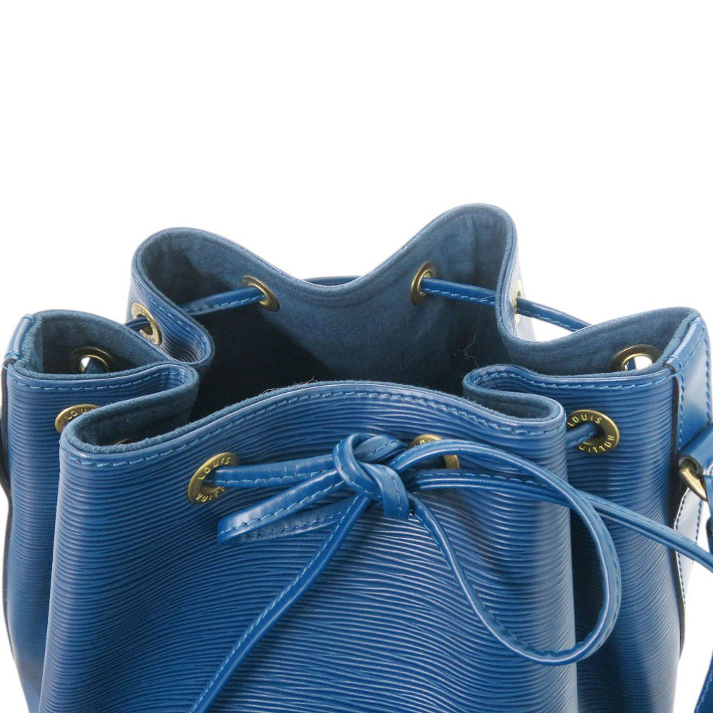 Louis Vuitton Petit Noé M44105, Blue Epi Leather Bucket Bag, 1998, view 7