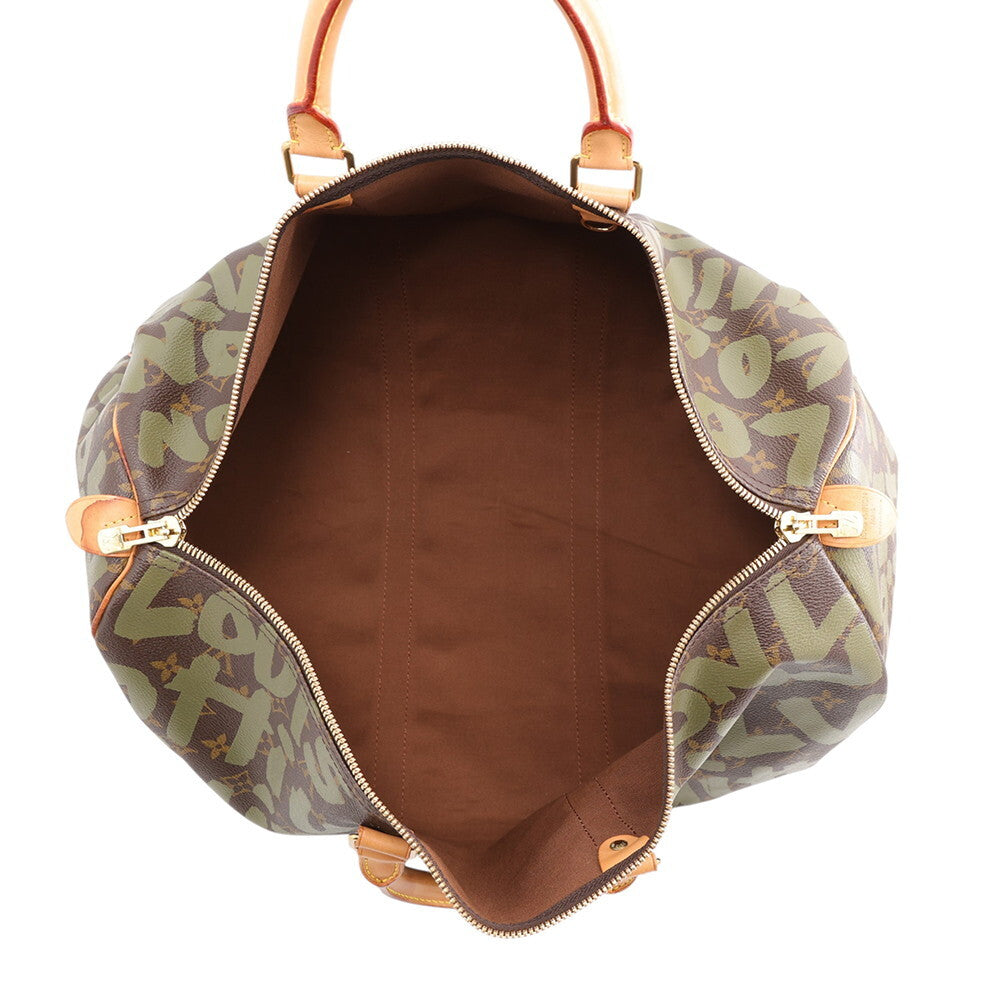 Louis Vuitton × Stephen Sprouse Graffiti Keepall 50 M92196, Vert, 2001, view 4