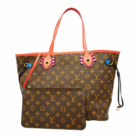 Louis Vuitton Neverfull MM M41663, Monogram Totem, Flamingo, 2015, view 1