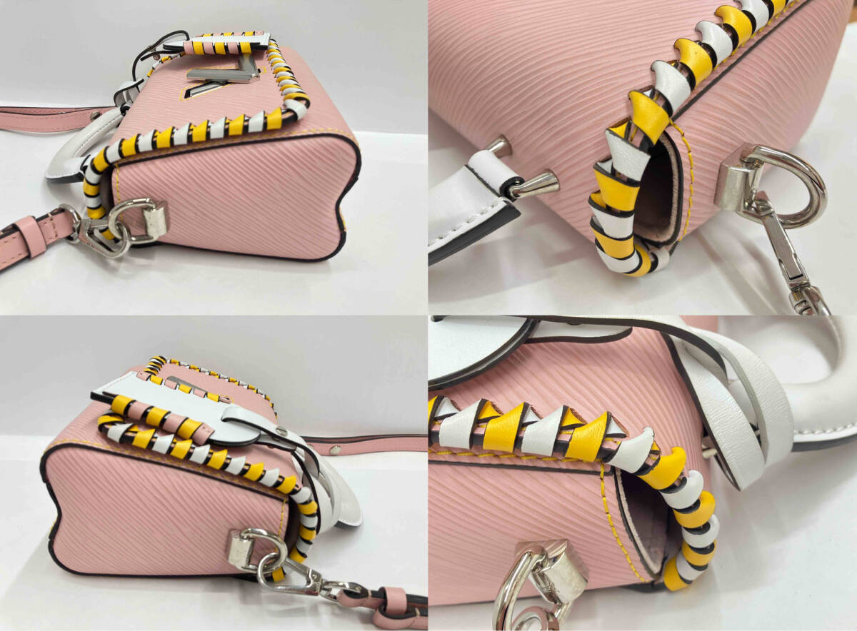 Louis Vuitton Twist Top Handle, Rose Epi with Whipstitched Edges, 2020, view 3