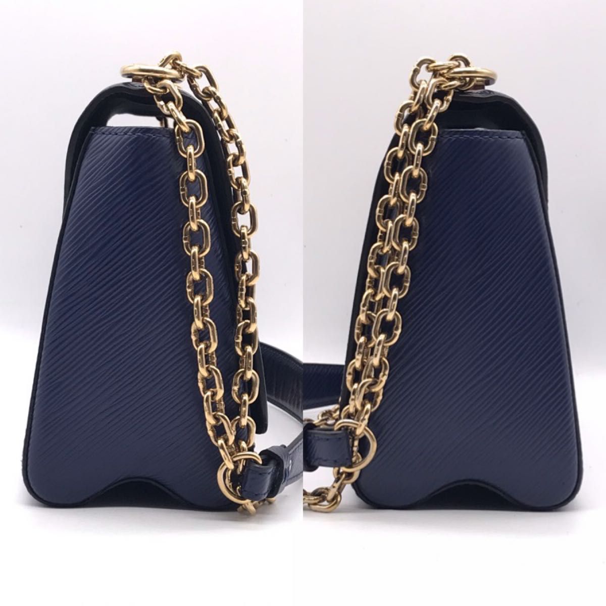 Louis Vuitton Twist MM M41868, Navy Epi with Sequinned Owl, 2016, view 3