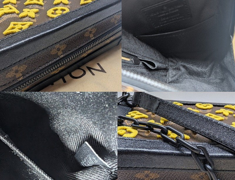 Louis Vuitton Vertical Soft Trunk M45079 Tuffetage, view 9