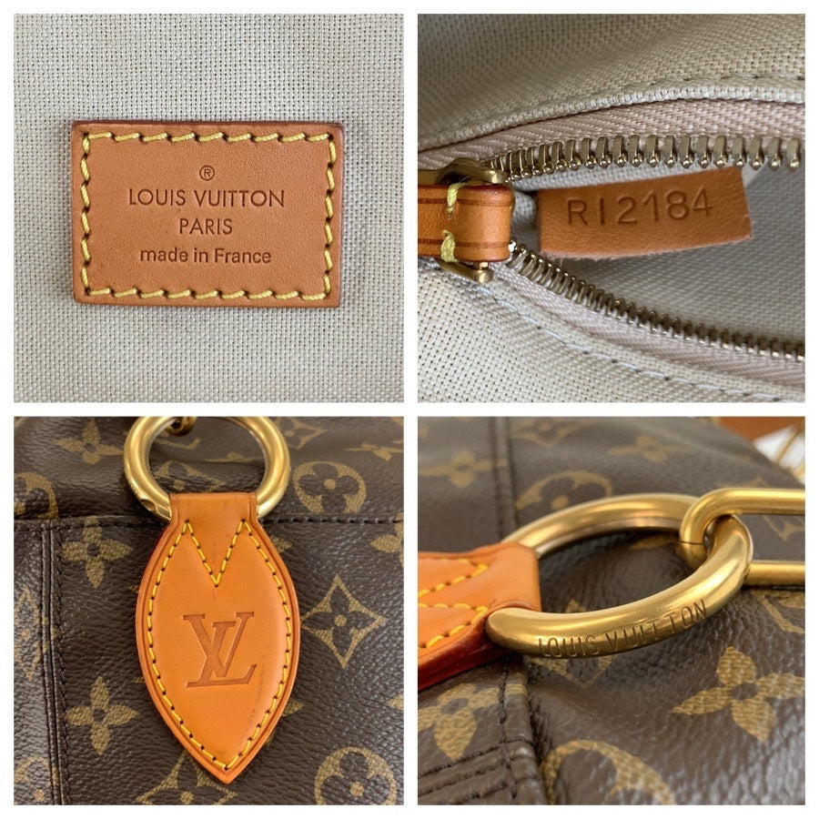 Louis Vuitton x Karl Lagerfeld Iconoclasts Punching Bag GM M40231, Monogram Canvas with Gold Chain Straps, view 7