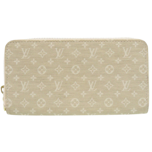 Louis Vuitton Zippy Wallet M95310, Monogram Mini Lin, Beige, 2007 (CA1077), view 1