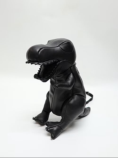 Maison Mihara Yasuhiro Dolls T-Rex Mini Mini Bag in Black Sheepskin, Crossbody Strap, New with Tags, view 2