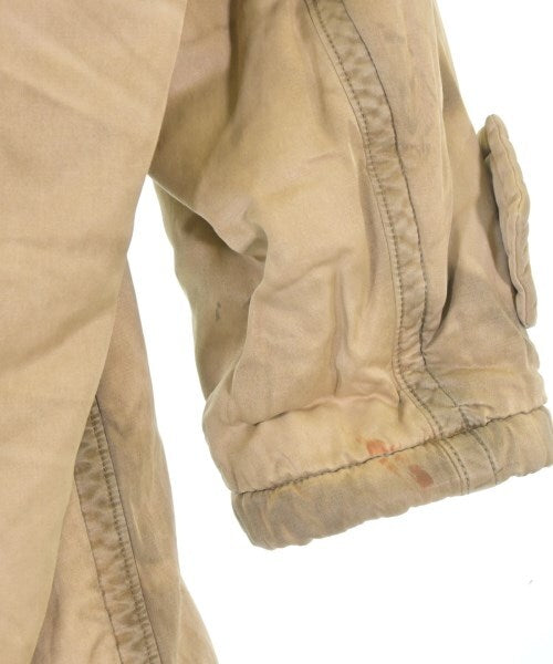 Maison Mihara Yasuhiro Faded Padded Double-Breasted Coat, Washed Beige, Size 46, view 5