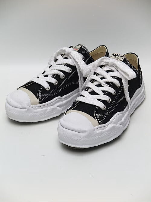 Maison Mihara Yasuhiro Hank Low OG Sole Canvas Sneakers A05FW702, Black, EU 43, view 1