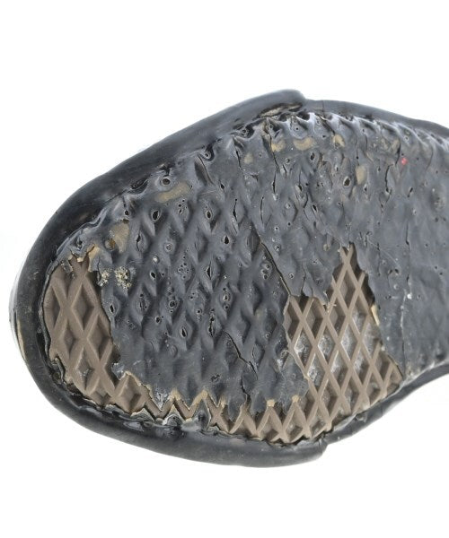 Maison Mihara Yasuhiro Original Sole Canvas High-Top Sneakers, Black on Black Sole, EU 43 / JP 28, Worn, view 7