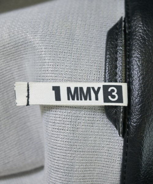 Maison Mihara Yasuhiro PVC Motorcycle Coat, Glossy Black Double-Breasted, Size 44, Made in Japan, view 5