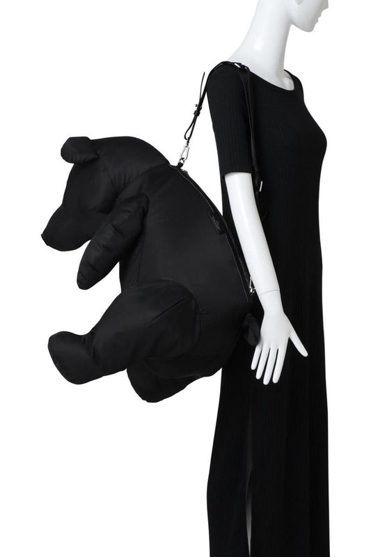 Maison Mihara Yasuhiro SS2025 Dolls Bear Extra Big Bag, Black Nylon, Unisex, As New with Tags, view 1