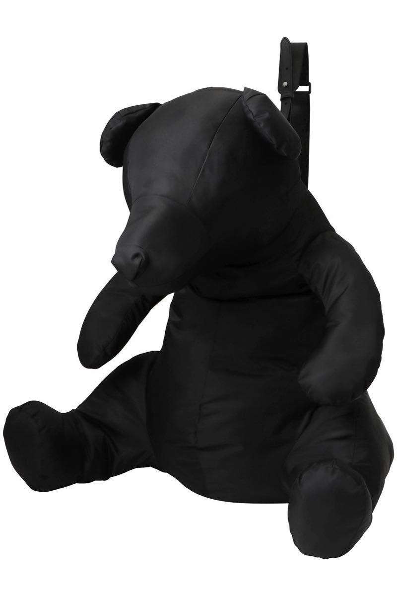 Maison Mihara Yasuhiro SS2025 Dolls Bear Extra Big Bag, Black Nylon, Unisex, As New with Tags, view 2