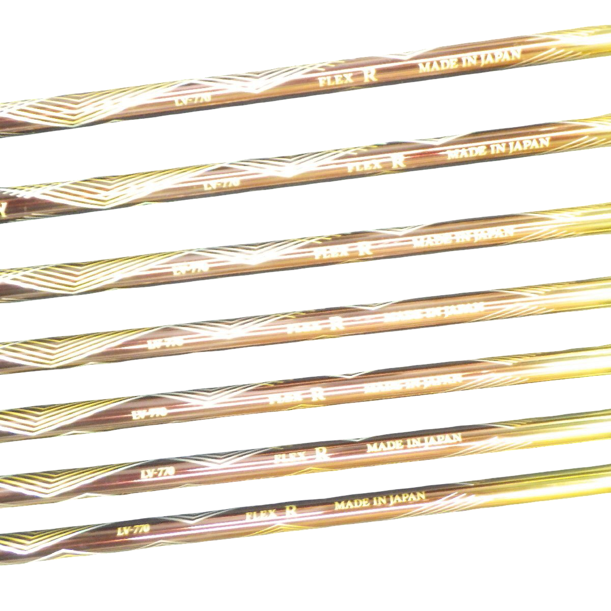 Majesty Prestigio 14 iron set 6–SW, LV-770 regular flex, unused – LV-770 shafts, Flex R Made in Japan labels