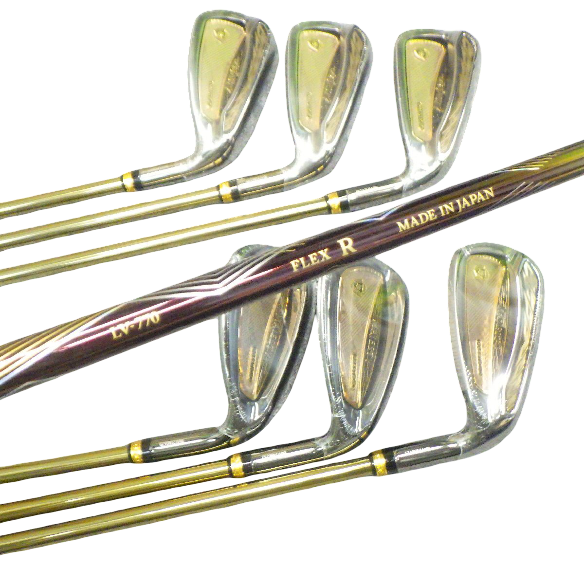 Majesty Prestigio 14 iron set 6–SW, LV-770 regular flex, unused – club heads with LV-770 shaft lettering