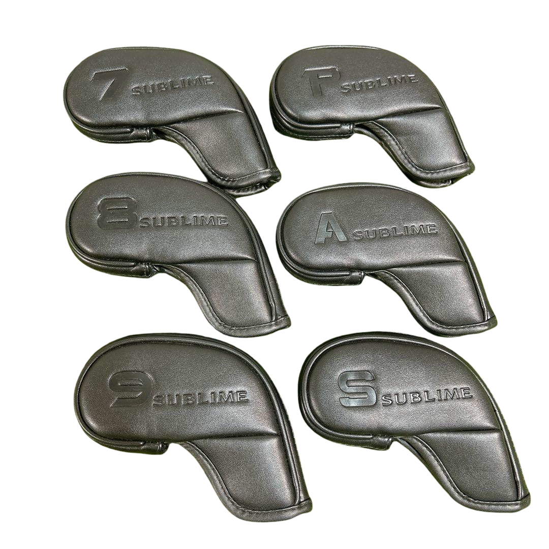 Majesty Sublime 2023 iron set 7–SW, LV-930 regular flex – numbered head covers, 7 to S