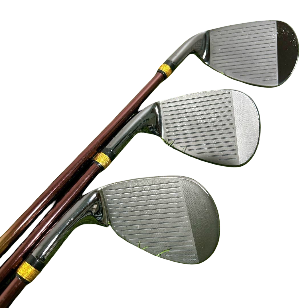 Majesty Sublime 2023 iron set 7–SW, LV-930 regular flex – three club faces with grooves