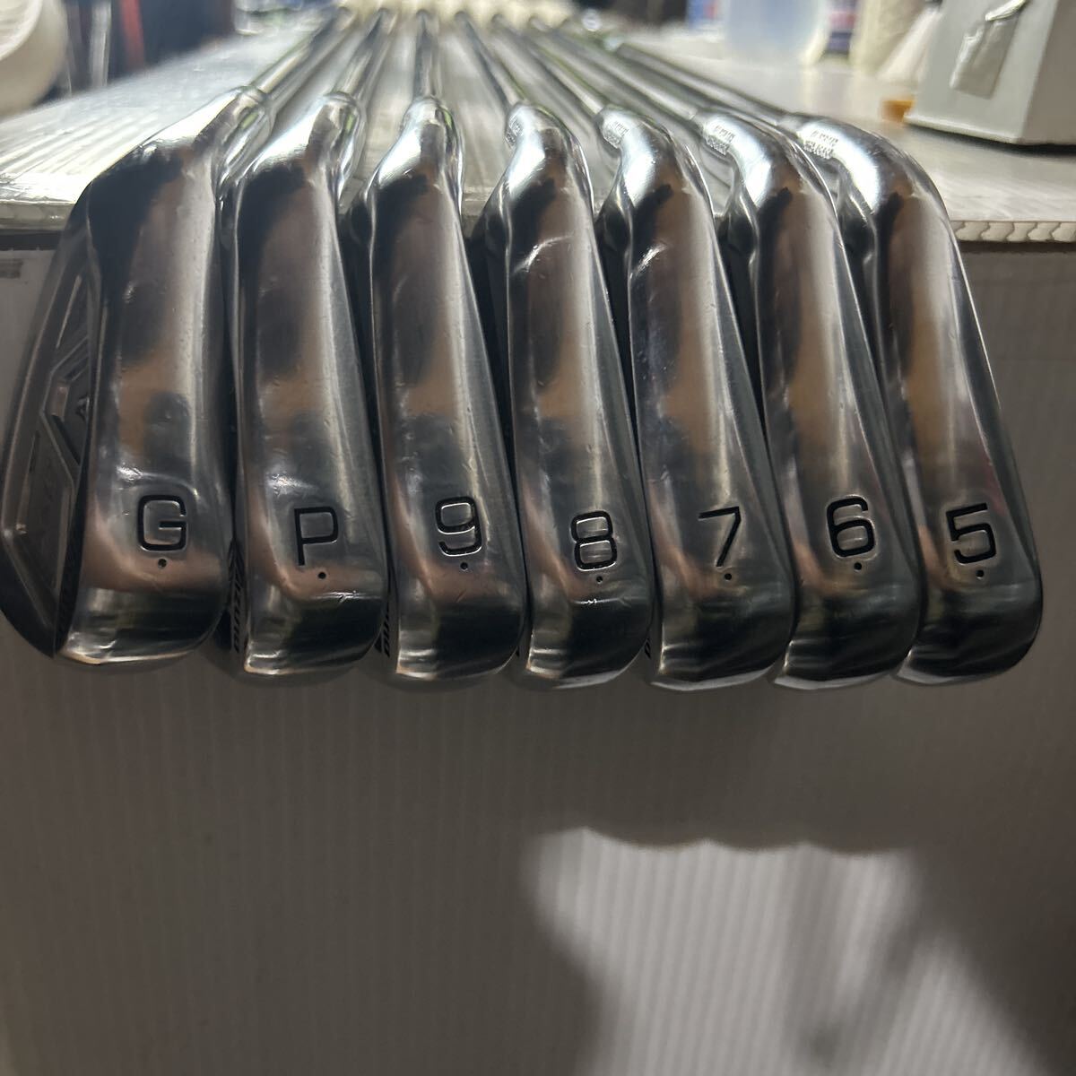 Mizuno JPX Forged Iron Set, 5 to 9 plus PW and GW, 7 Clubs, Stiff-Regular Flex, Left-Handed, view 5