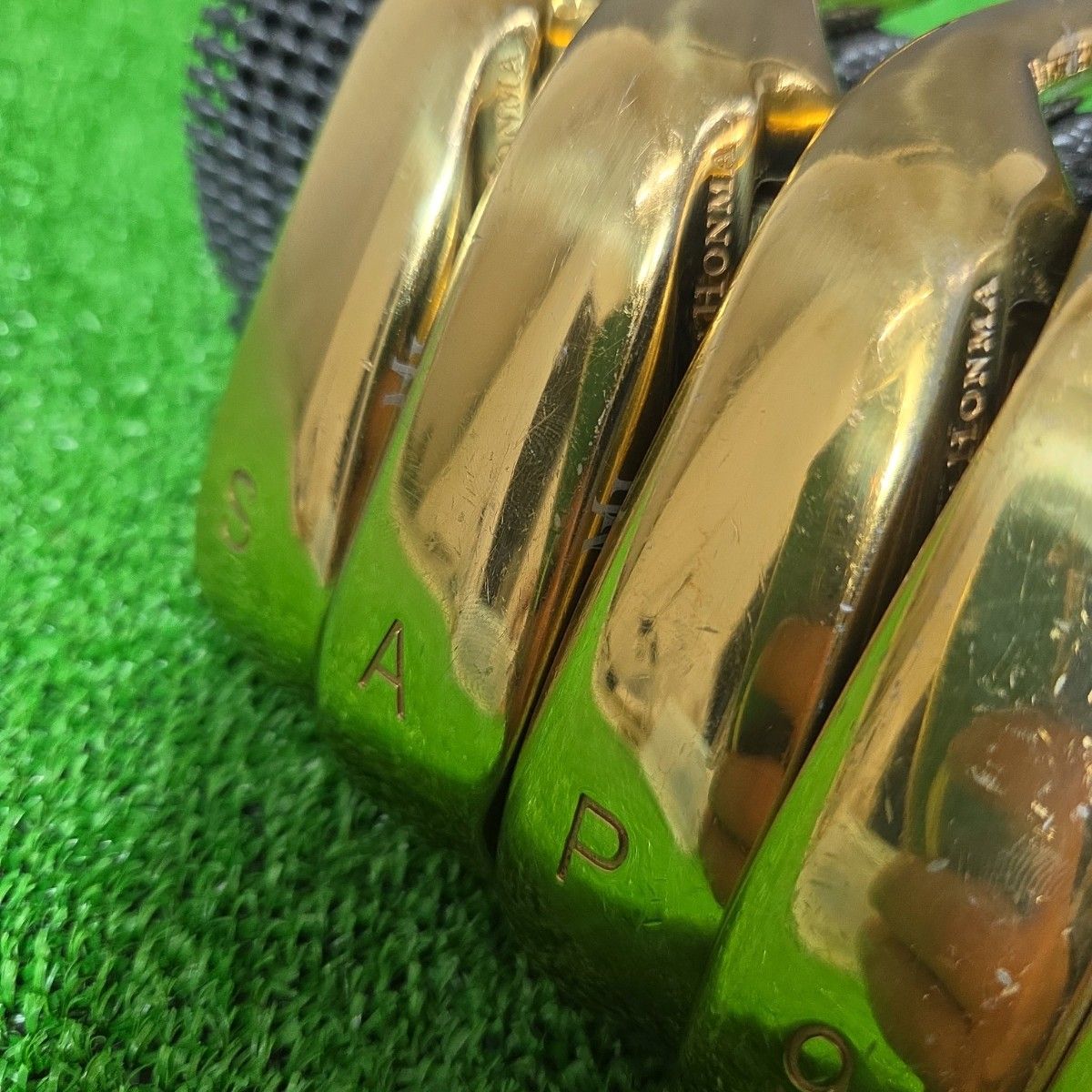 Mutsumi Honma MH-608 Hōō Iron Set, 6 to 9 plus PW, AW and SW, 7 Clubs, Stiff-Regular Flex, view 9