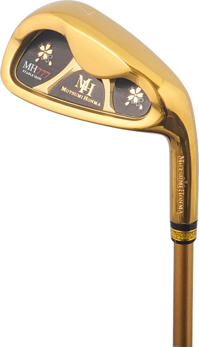 Mutsumi Honma MH-777 One-Length Iron Set, 5 to 9 plus PW, 6 Clubs, Regular Flex, New, view 2