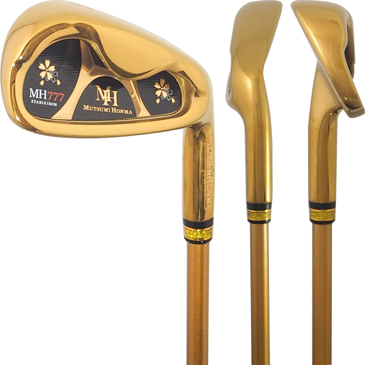 Mutsumi Honma MH-777 One-Length Iron Set, 5 to 9 plus PW, 6 Clubs, Regular Flex, New, view 3