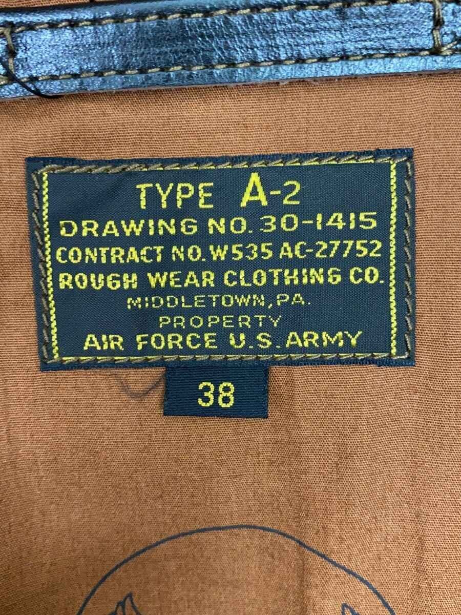 Toys McCoy Type A-2 'The Body' TMJ2517, Rough Wear Reproduction, Horsehide, Okamoto Back Art, Size 38, view 4