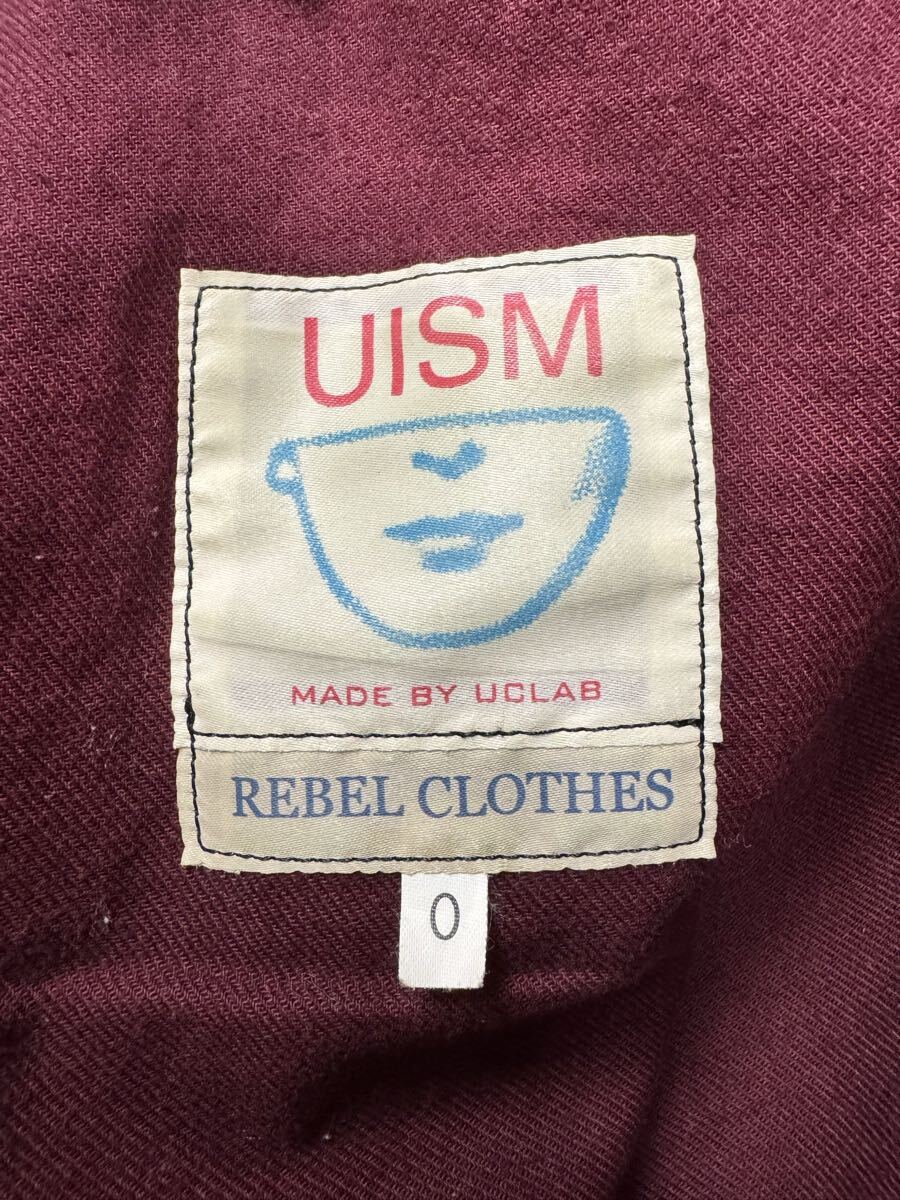 Undercover 08 Rider Jacket B4210, First 2008 Production, Cowhide, Burgundy Lining, Black, Size 0, Complete Set, view 7