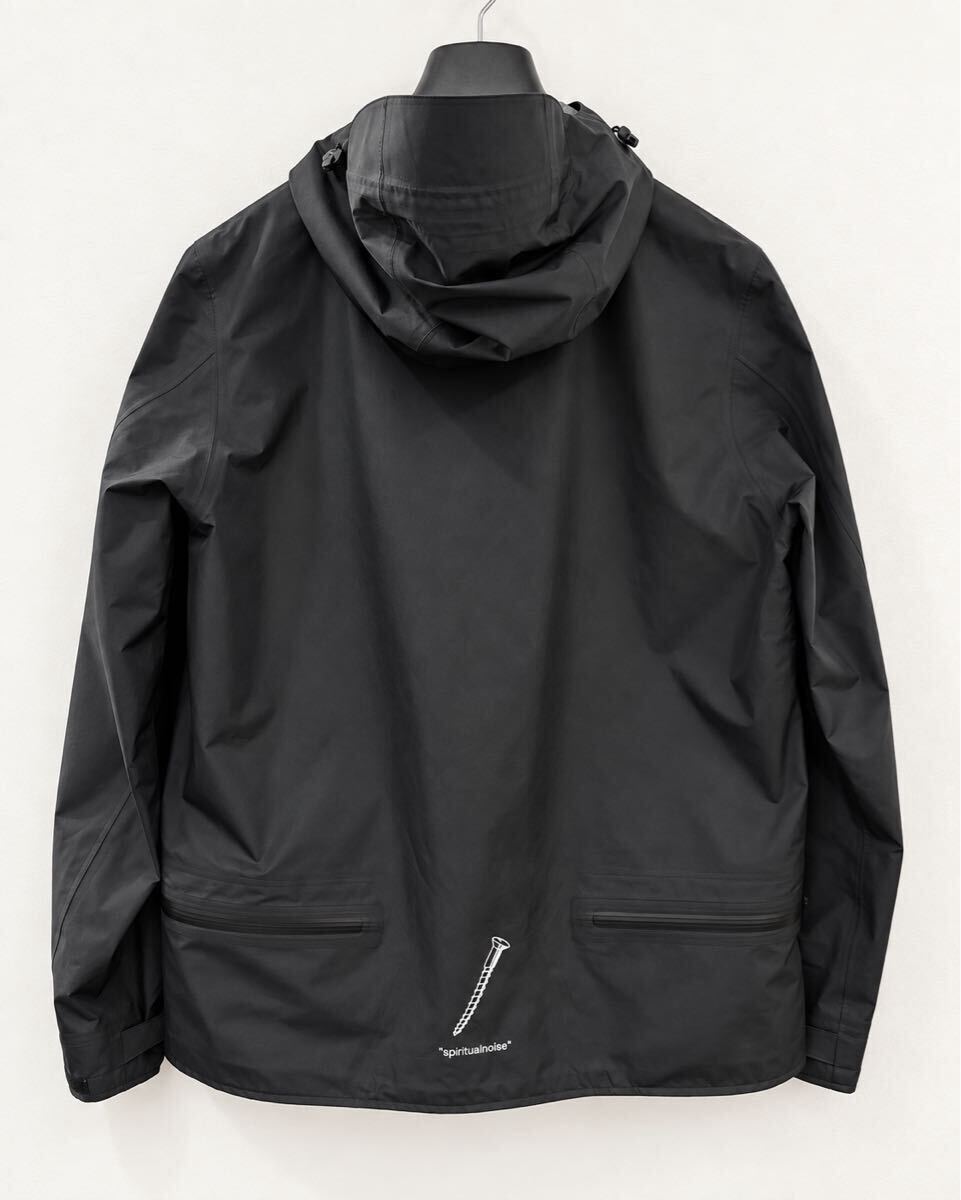 Undercover SS2018 NOISE Three-Layer Mountain Parka UCU4202-2, Asymmetric Zip, Watch Window Cuff, Black, Size 2, view 2