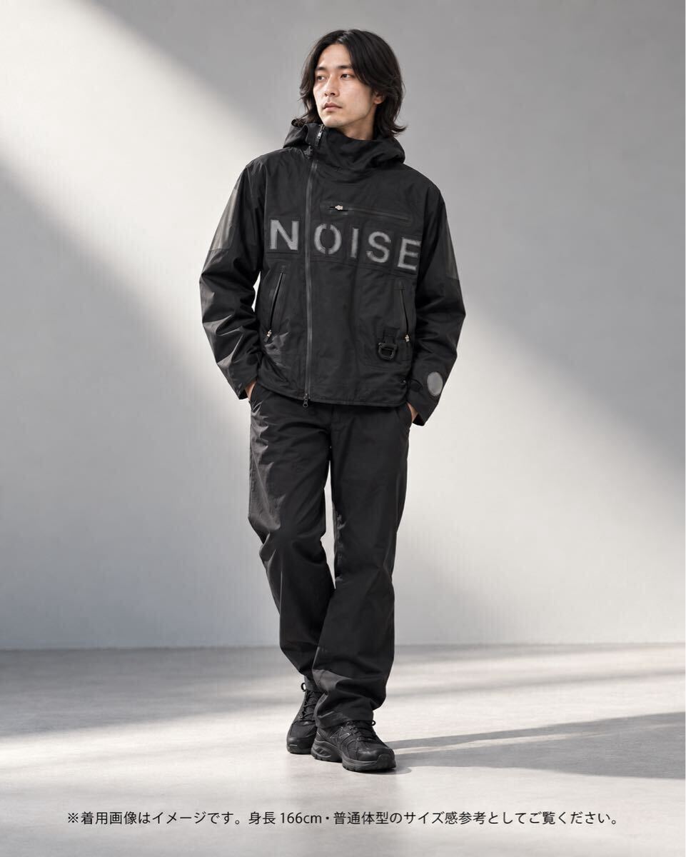 Undercover SS2018 NOISE Three-Layer Mountain Parka UCU4202-2, Asymmetric Zip, Watch Window Cuff, Black, Size 2, view 8