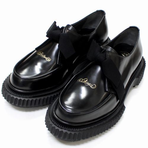 Undercover x Adieu Type 222 AW2025 Ribbon Leather Loafers UC2E4F03, Black, EU 43, with Box, view 1