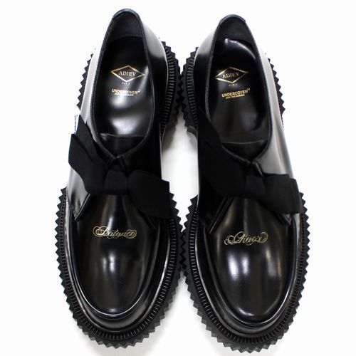 Undercover x Adieu Type 222 AW2025 Ribbon Leather Loafers UC2E4F03, Black, EU 43, with Box, view 2