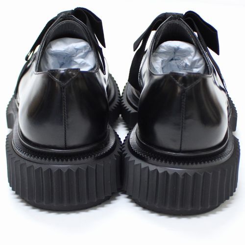 Undercover x Adieu Type 222 AW2025 Ribbon Leather Loafers UC2E4F03, Black, EU 43, with Box, view 4