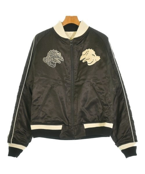 WILDSIDE Yohji Yamamoto x Izumonster Reversible Kaiju Souvenir Jacket, Black and Ivory Silk, Size 3, As New, view 1