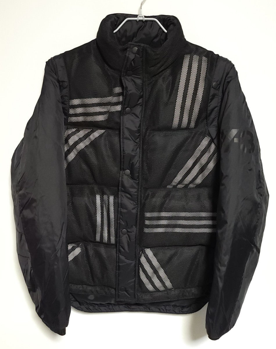 Y-3 AW2014 Five-Way Convertible PrimaLoft Puffer Jacket, Removable Sleeves and Gloves, Black, Size M, New with Tags, view 2