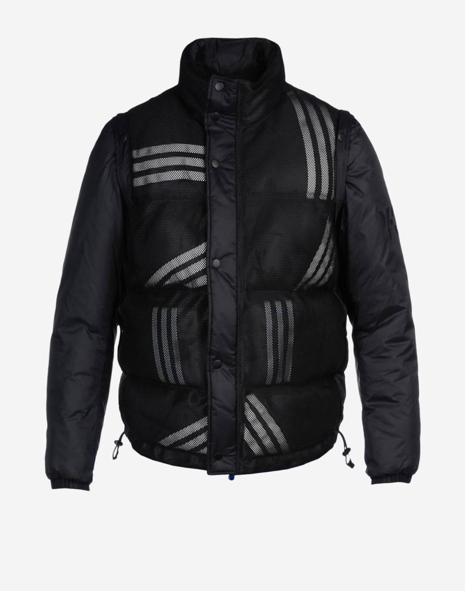 Y-3 AW2014 Five-Way Convertible PrimaLoft Puffer Jacket, Removable Sleeves and Gloves, Black, Size M, New with Tags, view 8