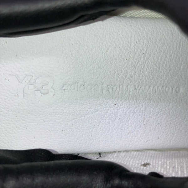 Y-3 Yohji Yamamoto Sculpted-Sole Runner Sneakers, Article EH1467, Black and White, Women's 23 cm, with Box, view 5