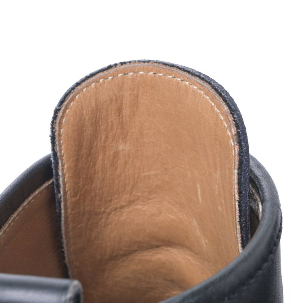 Yohji Yamamoto AW1998 Tyre Sole Monkey Boots, Black Leather Lace-to-Toe, Size 41, view 9