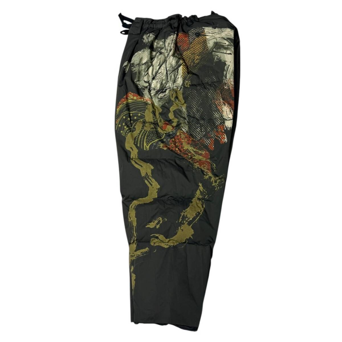 Yohji Yamamoto Pour Homme AW2025 Look 19 Knee Tab Padded Printed Pants HL-P48-921, Reversible, Size 2, view 3
