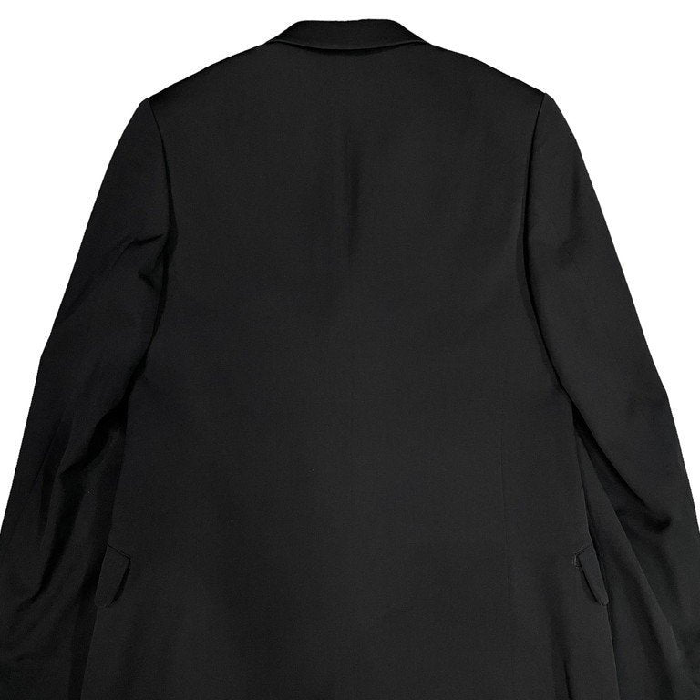 Yohji Yamamoto Pour Homme Replica AW2002 Wings Embroidery Peak Lapel Jacket, Limited Reissue, Black, Size 2, view 3
