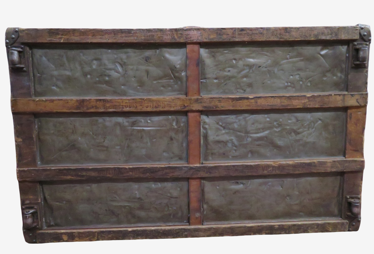 Louis Vuitton antique Damier travel trunk, view 10 of 10