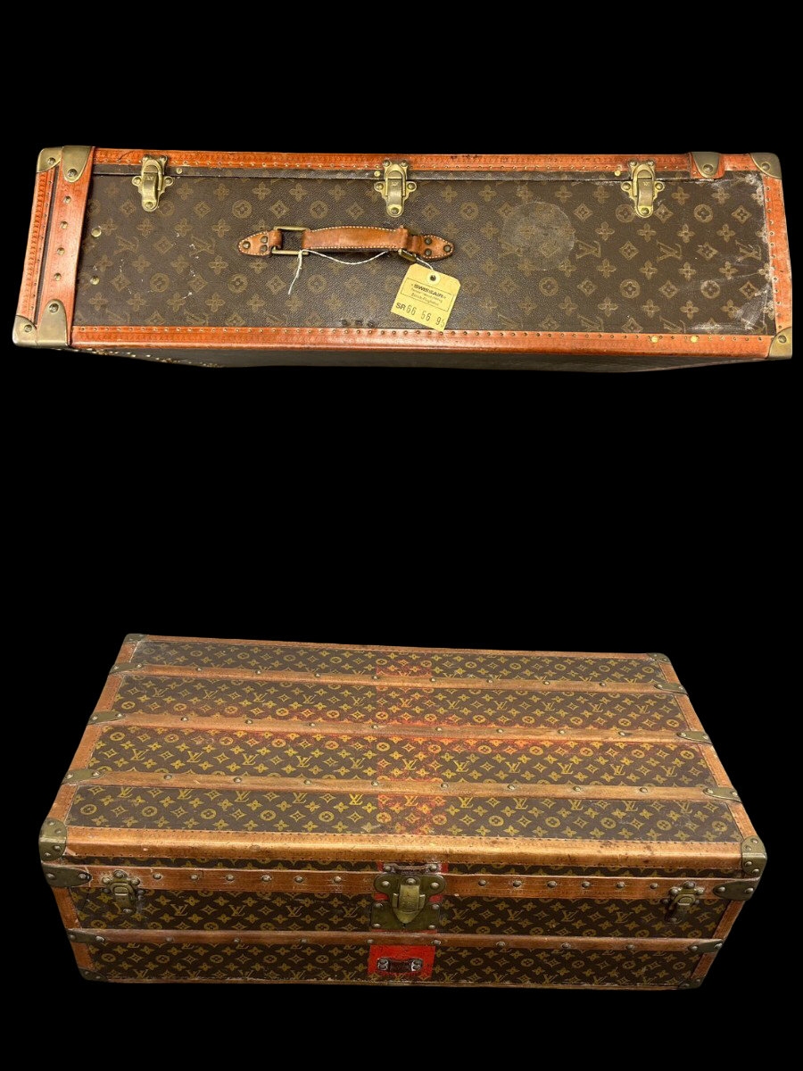 Louis Vuitton early Monogram wardrobe trunk, view 3 of 10