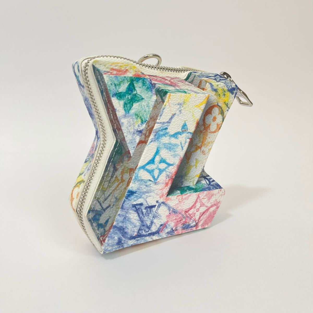 Louis Vuitton Block LV Monogram Pastel multi-pouch, view 2 of 10