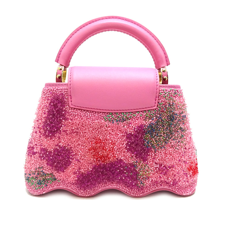 Louis Vuitton Capushell Mini Rose beaded bag, view 2 of 10