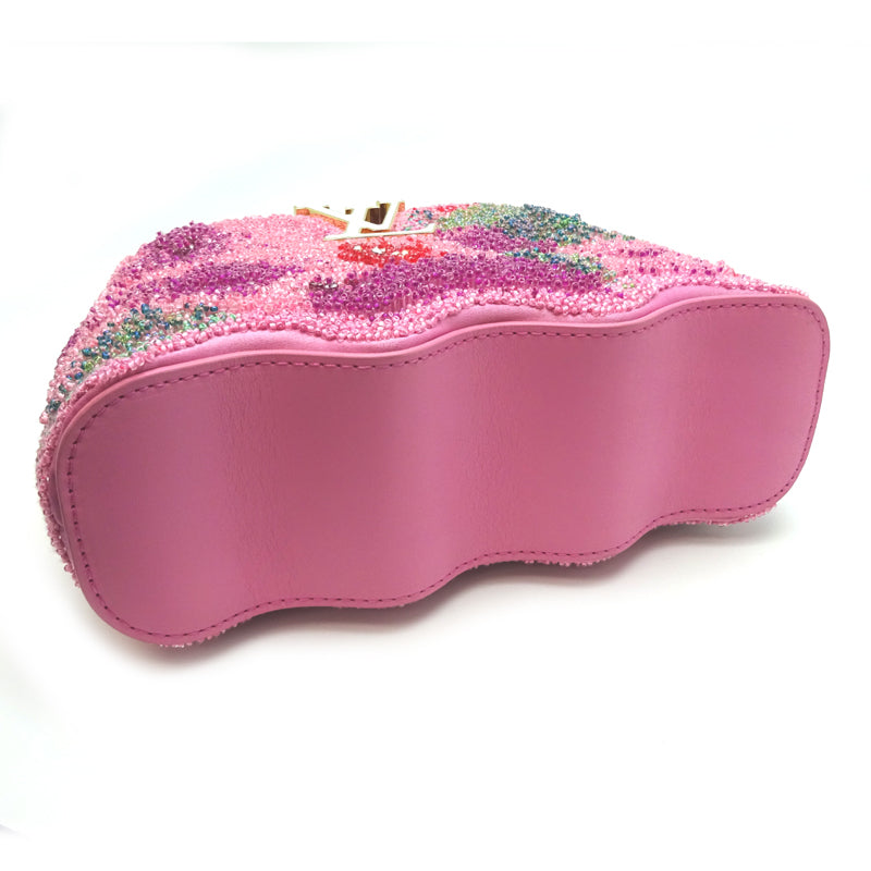 Louis Vuitton Capushell Mini Rose beaded bag, view 6 of 10