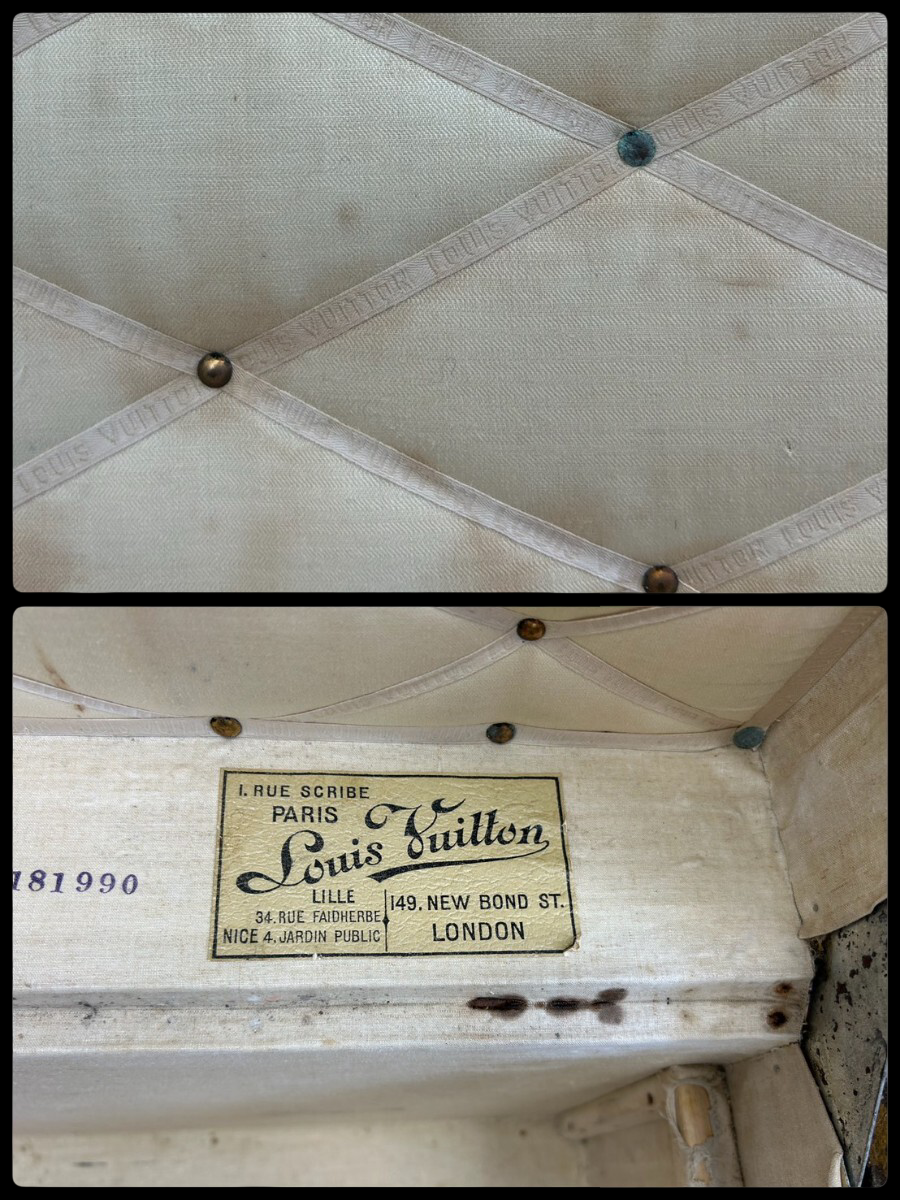 Louis Vuitton circa 1915 Monogram cabin trunk, view 2 of 9