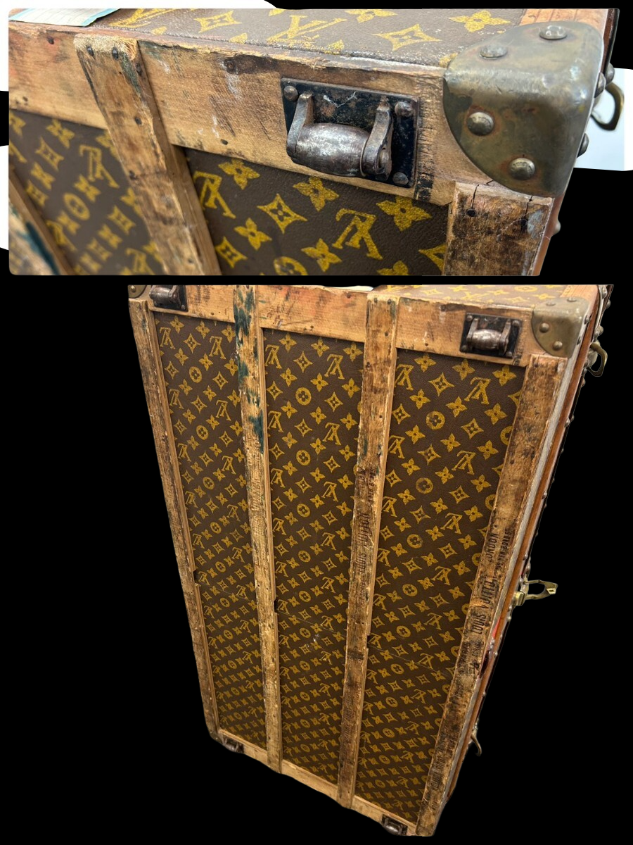 Louis Vuitton circa 1915 Monogram cabin trunk, view 4 of 9