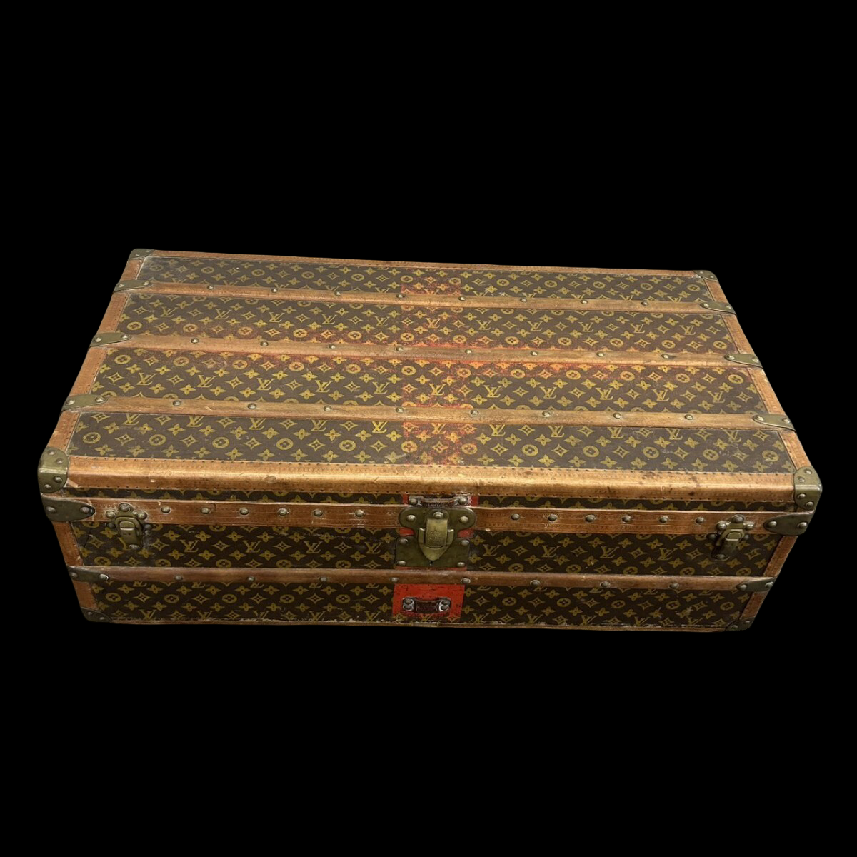 Louis Vuitton circa 1915 Monogram cabin trunk, view 6 of 9
