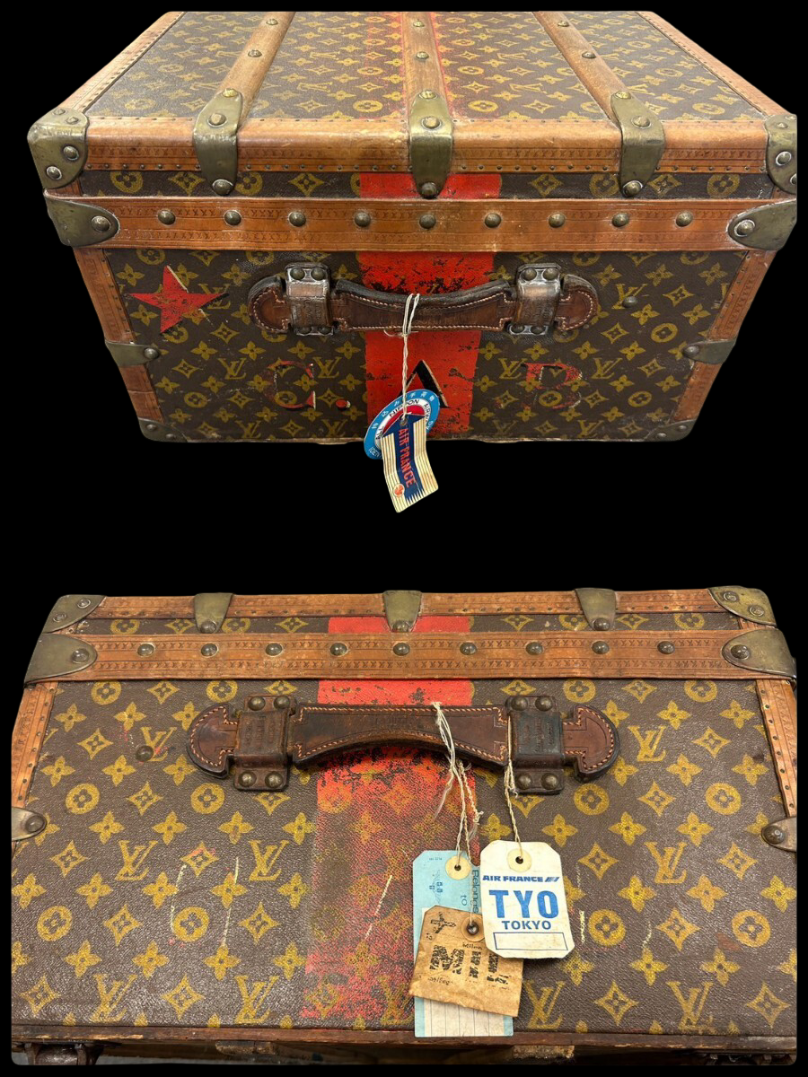 Louis Vuitton circa 1915 Monogram cabin trunk, view 7 of 9