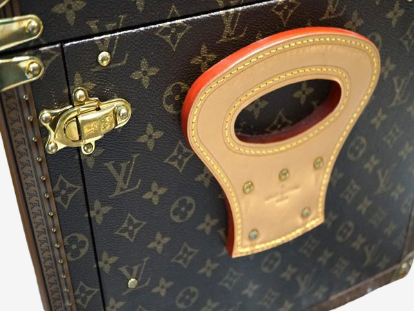 Louis Vuitton Monogram jewelry case trunk, view 3 of 10